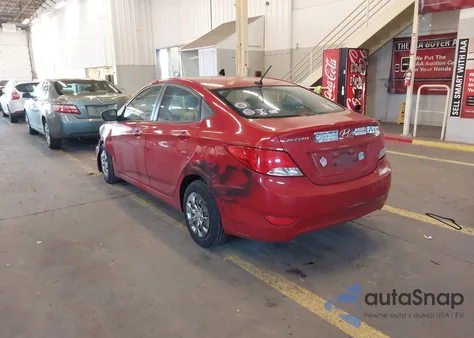 2016 Hyundai Accent Se z USA, uszkodzony, nr VIN KMHCT4AEXGU013049